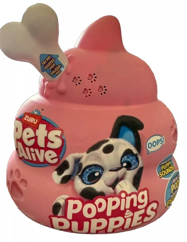 Pets Alive Pooping Puppies Interactive Plush by ZURU - Picture 4 of 11