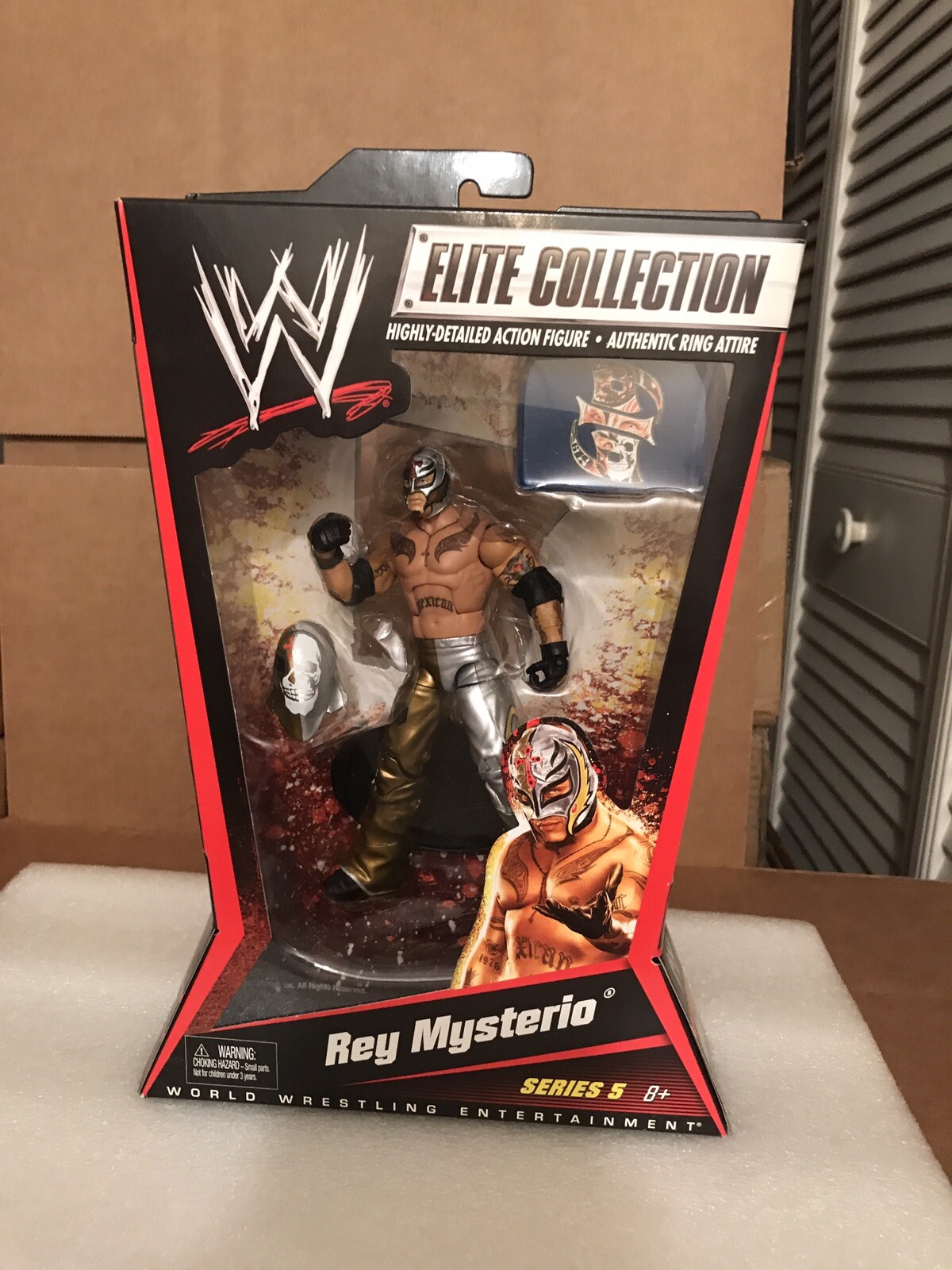 WWE MATTEL Elite Collection Series 5 Rey Mysterio Jr. Gold & Silber WCW 619 NEW WWE MATTEL Elite Collection Series 5 Rey Mysterio Jr. Gold & Silber WCW 619 NEW