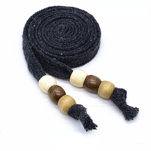 Wooden Beaded Cotton Drawstring Cord Replacement Rope for Hoodie Pants Rope Tape - Picture 14 of 42