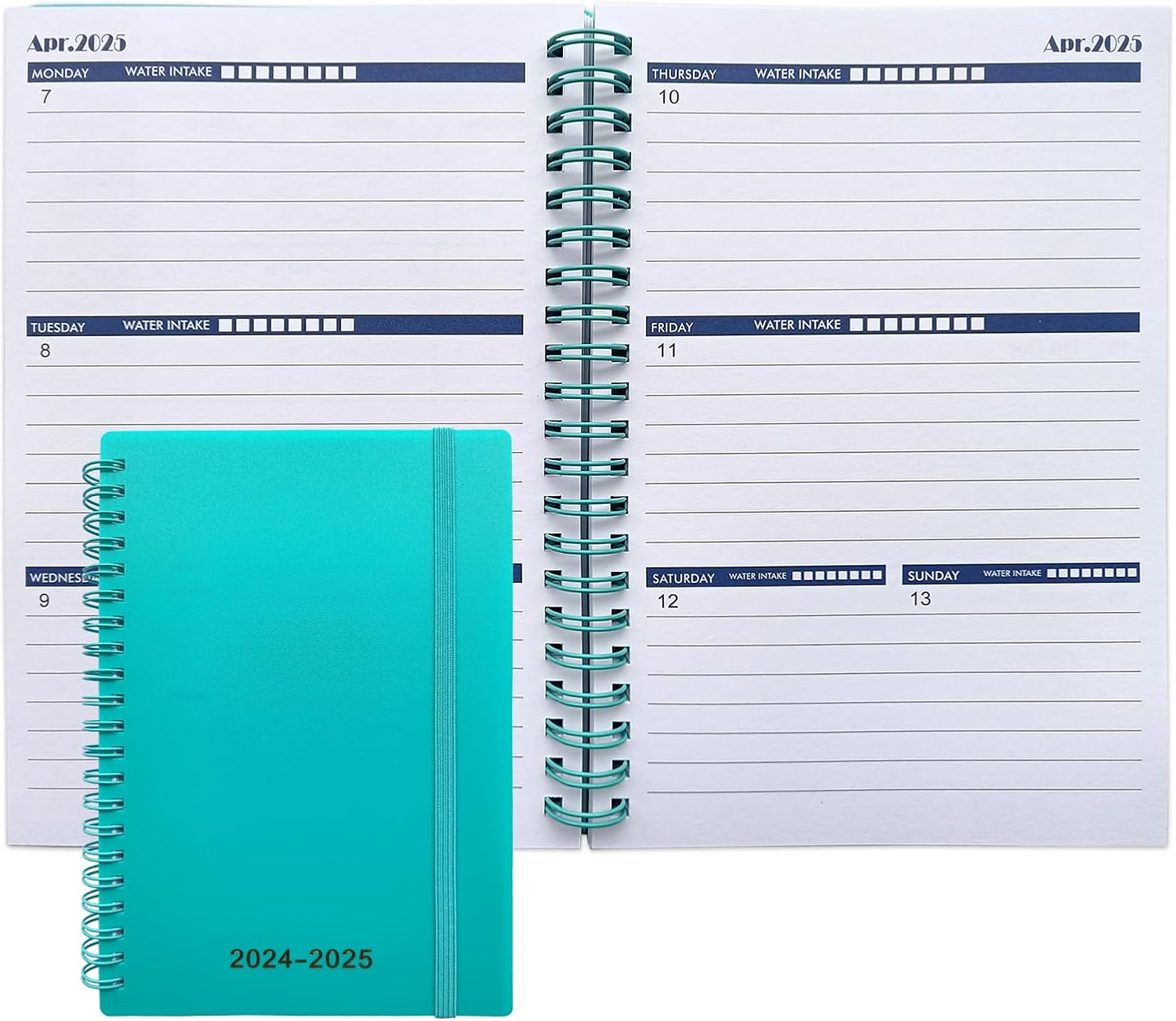 Planner 2024-2025 - July 2024 - December 2025, Weekly and Monthly Daily Planner-image