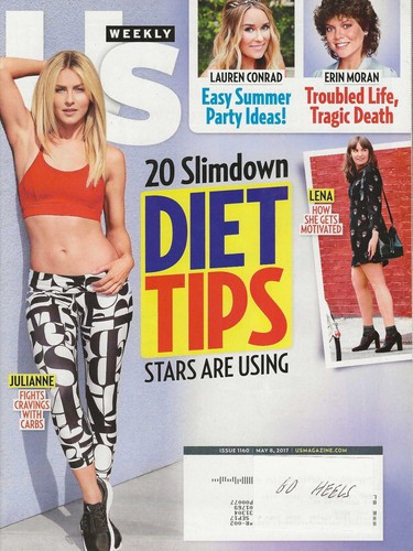 May 8, 2017 US WEEKLY Magazine JULIANNE HOUGH 20 SLIMDOWN DIET TIPS Rare HTF