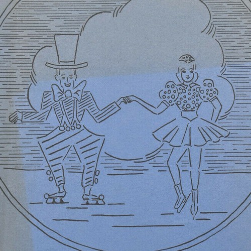 Programa Rainbow Land 1938-New Haven CT-Vivi-Anne Hulten-Patinaje artístico-Carnaval - Imagen 1 de 9