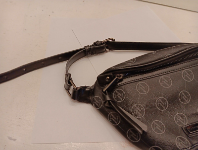 Backpack Adrienne Vittadini Fanny Pack Adrienne Vittadini Black Fanny Pack AV Logo Faux Leather Adjustable Inside Backpack Adrienne Vittadini Fanny Pack Adrienne Vittadini Black Fanny Pack AV Logo Faux Leather Adjustable Inside