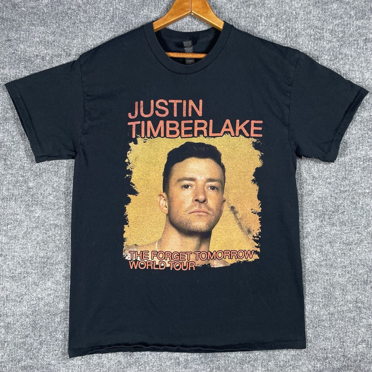 Justin Timberlake x Jay-Z 2013 TシャツM一点物 Original Justin Timberlake The Forget Tomorrow World Tour T Shirt