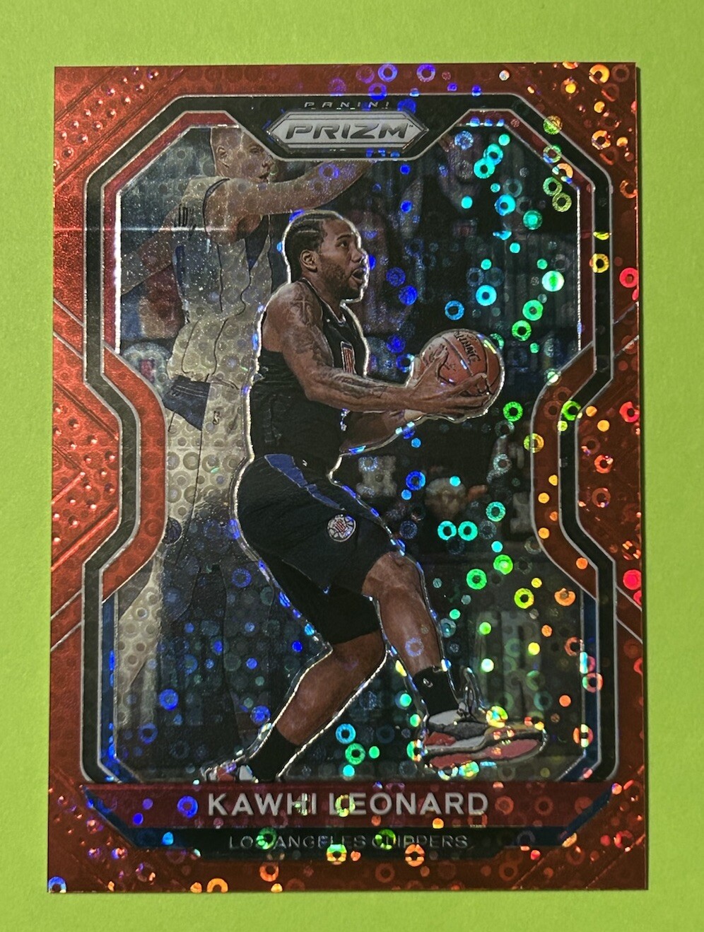2020-21 Panini Prizm Red Fast Break Prizm /125 Kawhi Leonard #209