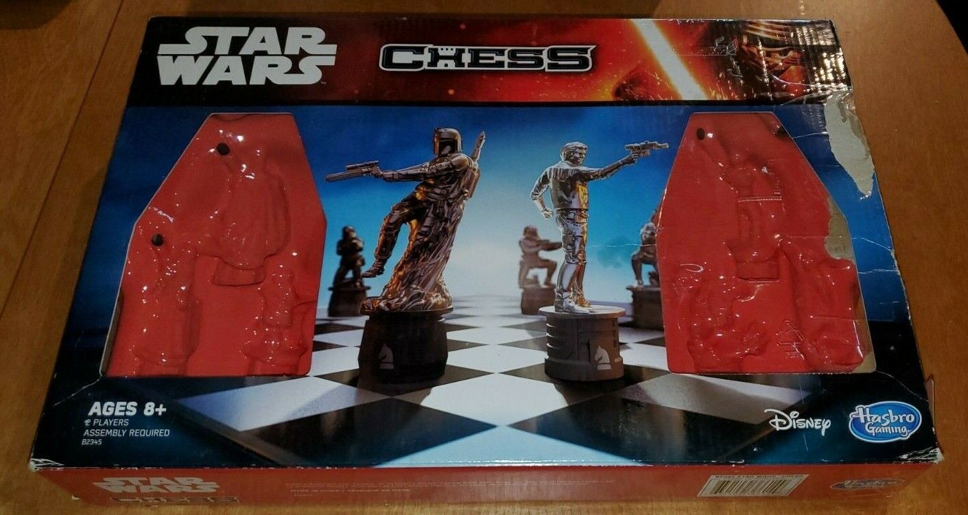 Star Wars Jogo De Xadrez - Hasbro- Disney - Usado