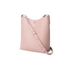 Nwot Samara Medium Shoulder Bag In Peony Blush Pink Crossbody Vegan Leather