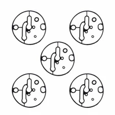5pcs 698781 Carburetor Float Bowl Gasket for Nikki Carbs