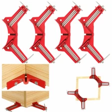 4X 90 Degree Right Angle Corner Clamp Woodworking Wood For Kreg Jigs Clamps Tool