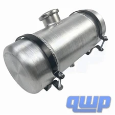 Universal 1 5/8 Gallon 6x15 Gas Tank 1/4 NPT Aluminum Spun Center Fill Fuel Tank