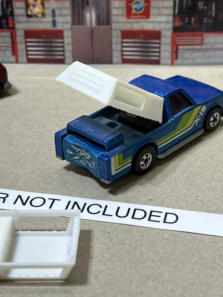 Camión de colección Hot Wheels Back Biter Crack Ups Pick Up tapa de repos NO INCLUIDO Foto 4 de 4