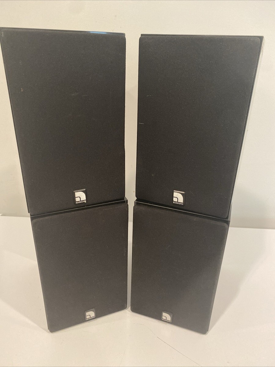 Lot Of 4 Audio Pro AB Sweden Image 11 Mini Monitor Satellite 4 Ohm