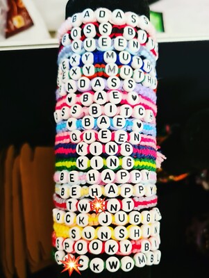 NEW Handmade ADULT Friendship Bracelets Bohemian Unisex Cotton Wristband