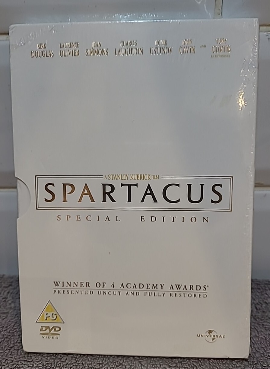 Stanley Kubrick's Spartacus Special Edition DVD R2 - New And Sealed - Slipcase