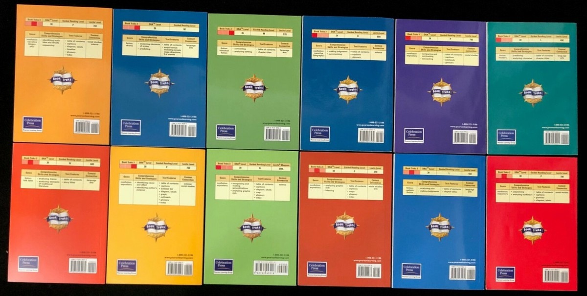 3rd Grade - BOOK TREKS SERIES (24 books) (2004, Pearson