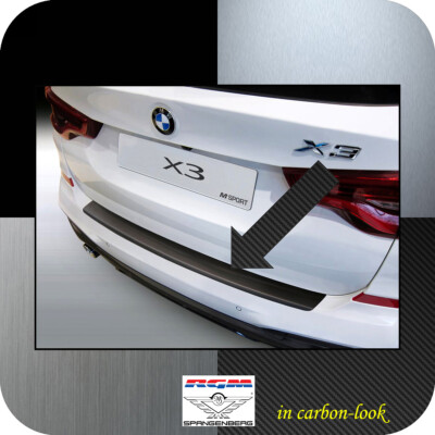 Exklusiv RGM Ladekantenschutz Carbon-Look für BMW X3 SUV G01 nur M-Style 8.2017-