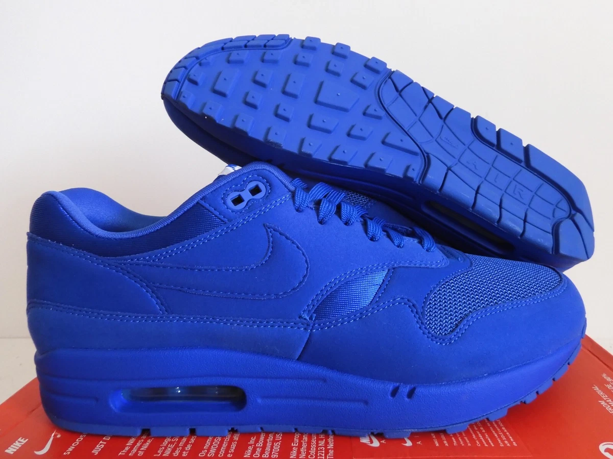 bronzen Hou op ontbijt NIKE AIR MAX 1 PREMIUM GAME ROYAL BLUE SZ 10 RARE! [875844-400] | eBay