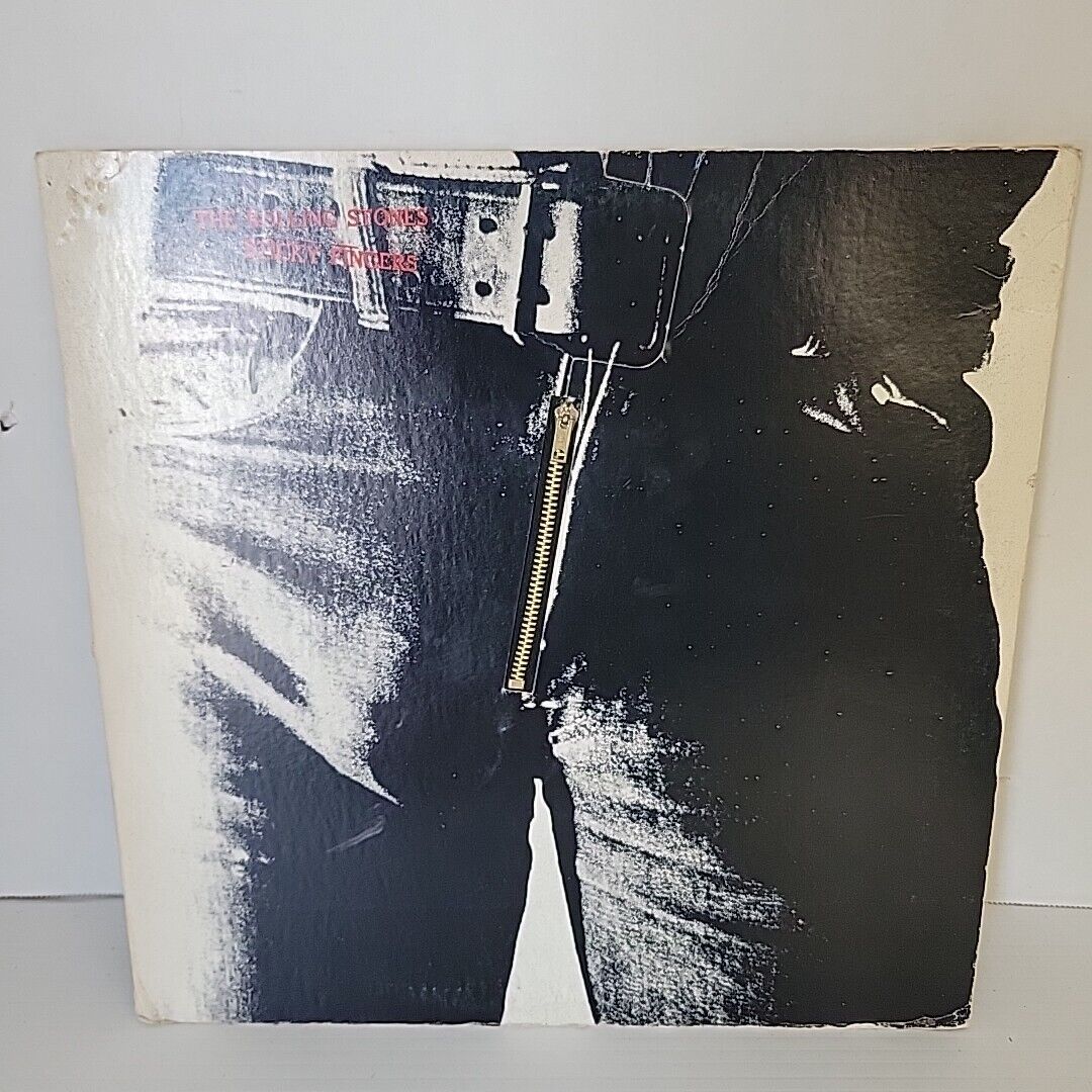 Rolling Stones - Sticky Fingers LP 1971 COC 59100 Zipper Cover
