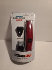 Conair Men Grooming Beard Mustache Hair Cut Trimmer Clipper Corded Barber Kit