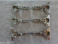 Lot 6 Clip-On Hettich 110 Degree Half Overlay...