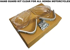 HANDGUARD KIT CLEAR FIT FOR ALL HONDA MOTORCYCLES