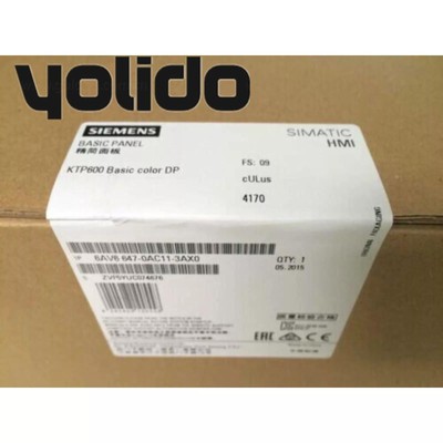 6AV6 647-0AD11-3AX0 SIEMENS SIMATIC HMI KTP600 6AV6647-0AD11-3AX0 Basic Panel