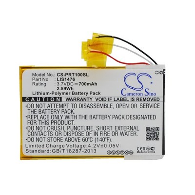 Battery for Sony PRS-T1 PRS-T2 PRS-T3 PRS-T3E PRS-T3S 1-853-104-11 LIS1476