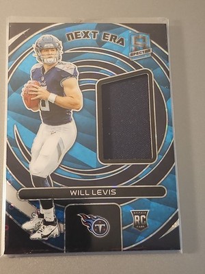 2023 Panini Spectra - Next Era Neon Blue Prizm #NE-WLE Will Levis /60 (MEM, RC)