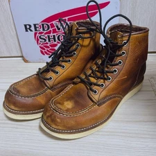 Red Wing 875 Leather Boots Shoes Men Size US 7 D Genuine