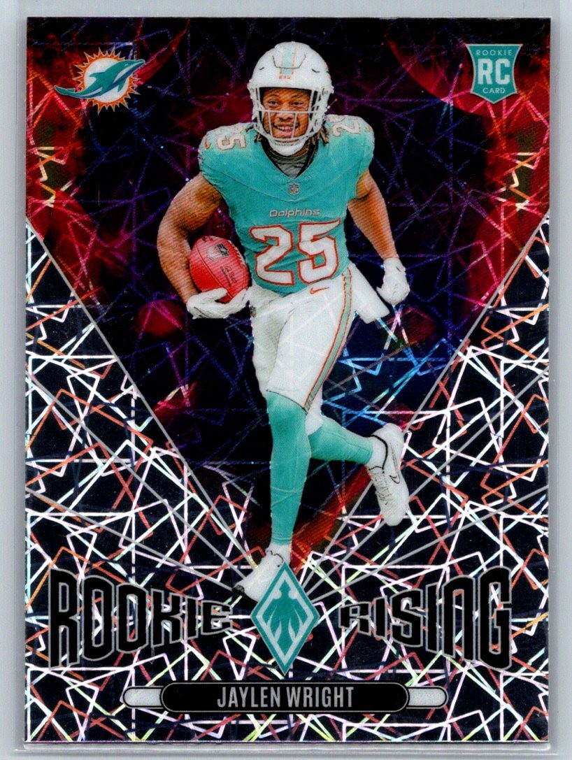 2024 Panini Phoenix #RR-JWT Jaylen Wright Rookie Rising Lazer