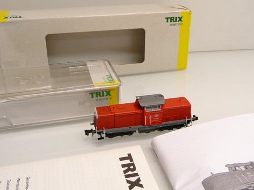 Minitrix 16131 N Diesellok BR 213 der DB rot Epoche V DIGITAL - TOP in OVP | Condition: Gebraucht