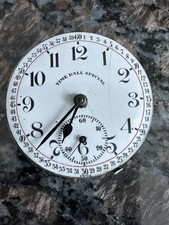 Time Ball Special 21 Jewel Pocket Watch works Only Not Running