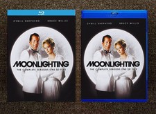 Moonlighting Complete Series  (Blu-ray not DVD  ) Bruce Willis Cybil Shepherd
