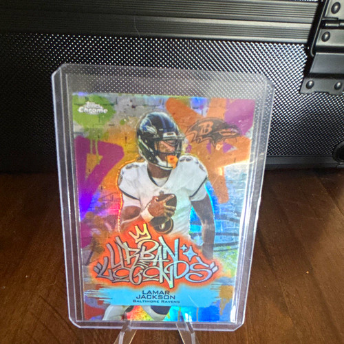 Lamar Jackson #UL-3 card
