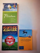 3 Bücher: Selbstliebe, Selbstmotivation, Flirten - Bücher...