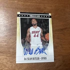 Panini 2011-12 NBA Hoops Da'Sean Butler San Antonio Spurs Auto #215