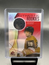 Brendan Brisson SP Game Used Jerseys Red Jersey Rookie Card 2024-2025 #259 Vegas