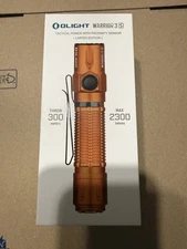 Limited Edition Olight Warrior 3S Orange Tactical Flashlight