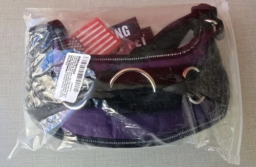 Essential Dog Train Harness No Pull Pet Harness w 3 Leash Rings☆6 Patches