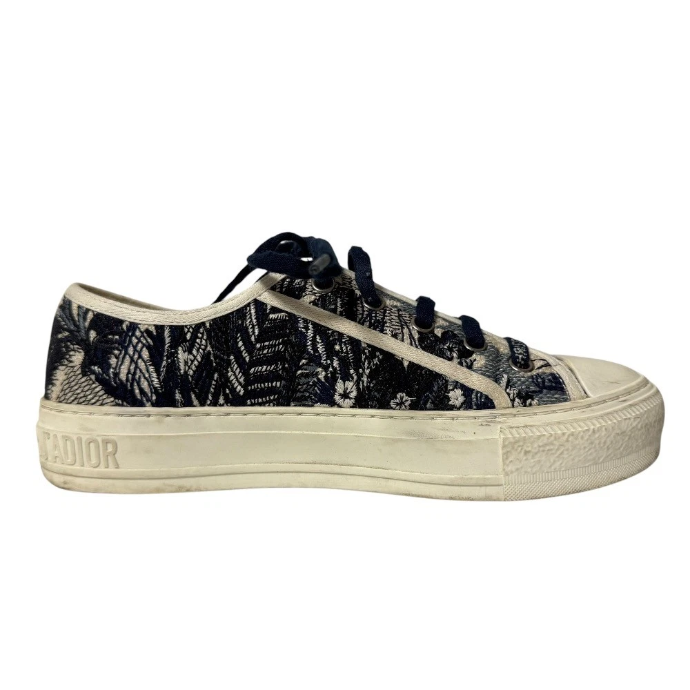 Baskets Good Christian Dior Total Pattern Toile de Joo 36 23 cm équivalent
