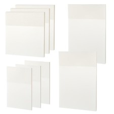 400 Sheets Transparent Sticky Notes Clear Note Pads -Adhesive Translucent Sti...