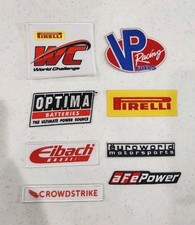 NUEVO FCP Euro Racing Logo Bordado Parche Set Coche de Carreras VP Optima Motor Sports 8