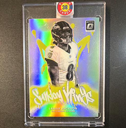 2025 Donruss Optic Lamar Jackson Base (RAW)