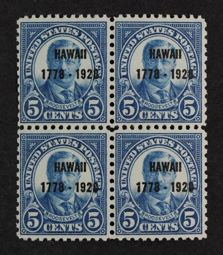 CKStamps: US Stamps Collection Scott#648 Block Mint NH OG