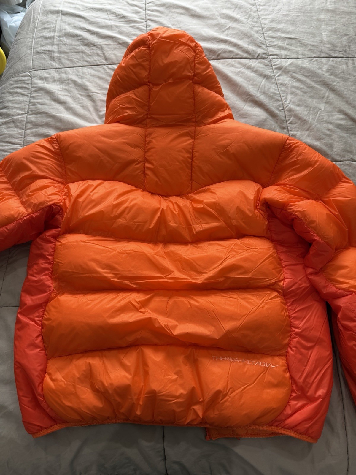 Nike ACG Therma-FIT ADV Lunar Lake Orange Puffer Down Jacket Men's Size Small