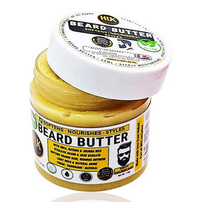 Bio Premium Bartbutter 60ml Erweicht, Pflegt & Stilt Bart & Haut UK