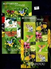 / NIUAFO'OU 2020 - MNH - IMPERFETTO - FARFALLE