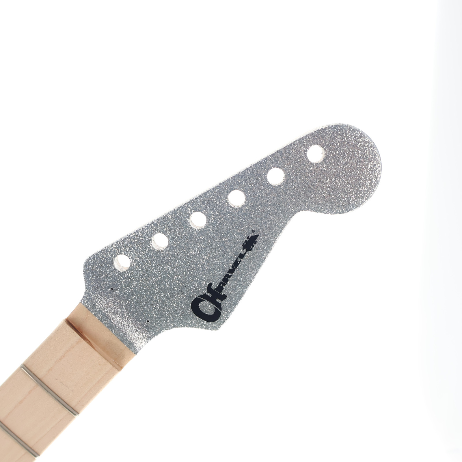 Charvel San Dimas SD1 Neck 12-16" Maple Fretboard Silver Sparkle Headstock