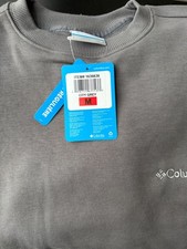 NWT Columbia Men's Crewneck Sweatshirt City Grey Size Medium