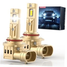 Bulbs, 46000LM 800 Ultra Bright, 60000H Long Life, 6000K White, Mini 9005/HB3